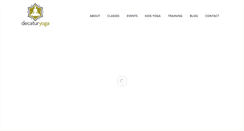 Desktop Screenshot of decaturhotyoga.com